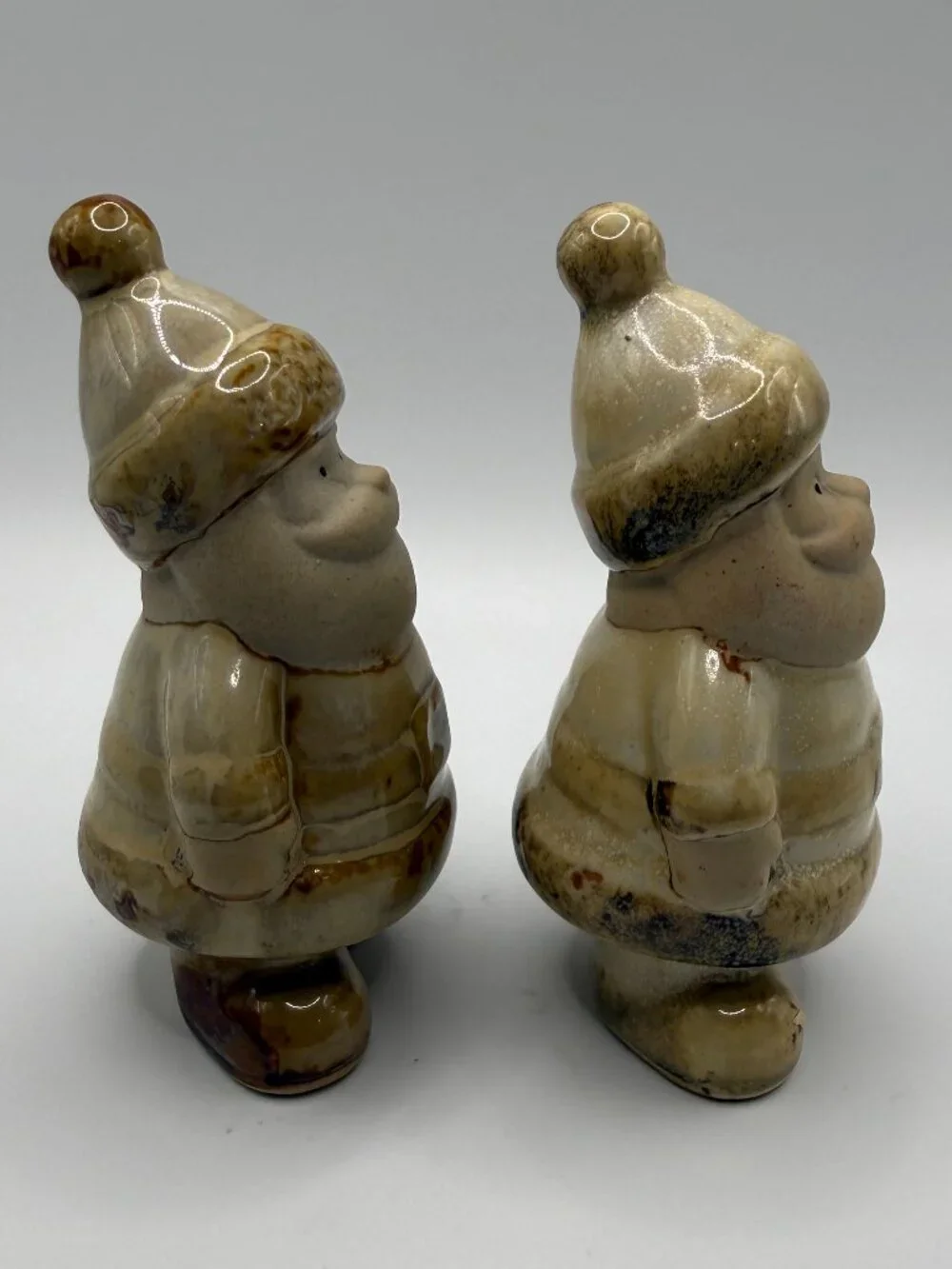 VTG Ceramic Santa Claus Figurines